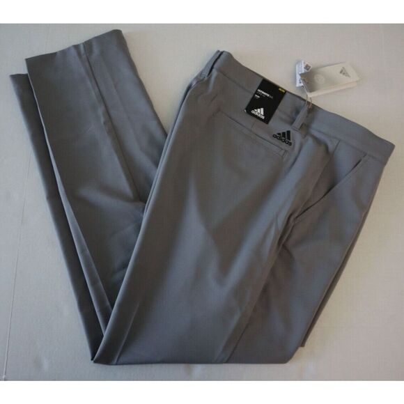 Adidas HA9134 Men's Sz 35x30 Gray Ultimate365 Primegreen Tapered Golf Pants - Picture 9 of 11